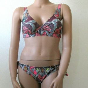 Plus Size L fits 12-14 Bikini Bathing Suit NWOT
